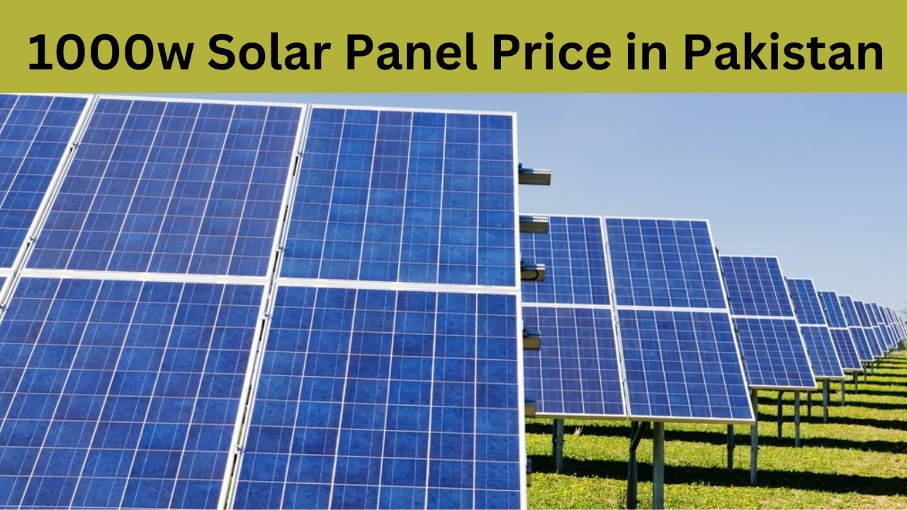 1000w Solar Panel Price in Pakistan